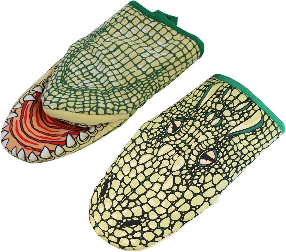 Ovenwant met kattenpatroon - Katoenen handschoenen - Antislip - Perfect voor bakken - ShopVlot