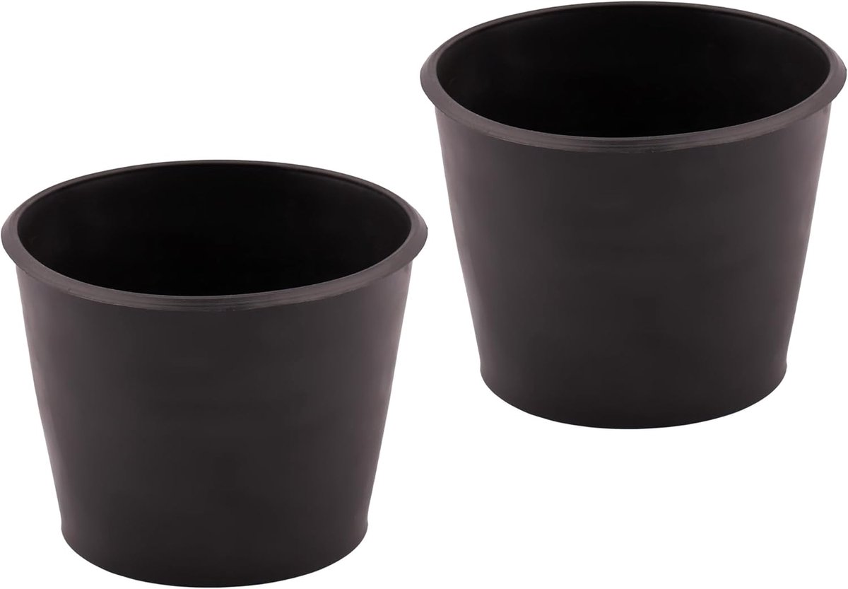 Mixkom 500ml set van 2 - Flexibele kunststof mengbeker - Ideaal voor gips en vulmiddelen - ShopVlot