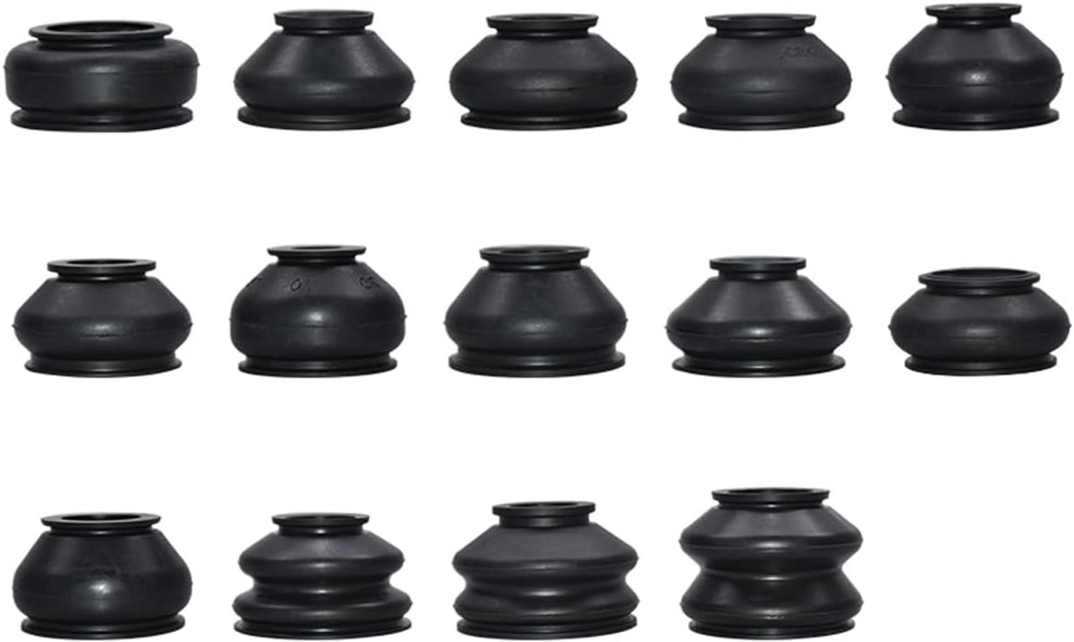 Ball Joint Boot Set 14-delig - Rubber - Bescherming tegen vuil en corrosie - Verleng de levensduur - ShopVlot