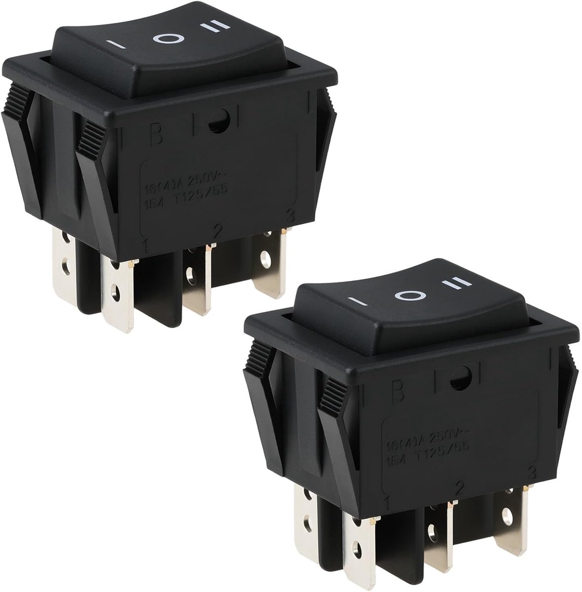 Vacuum cleaner switch 6Pin - 16A 250V - vervangend onderdeel - veilig en duurzaam - ShopVlot