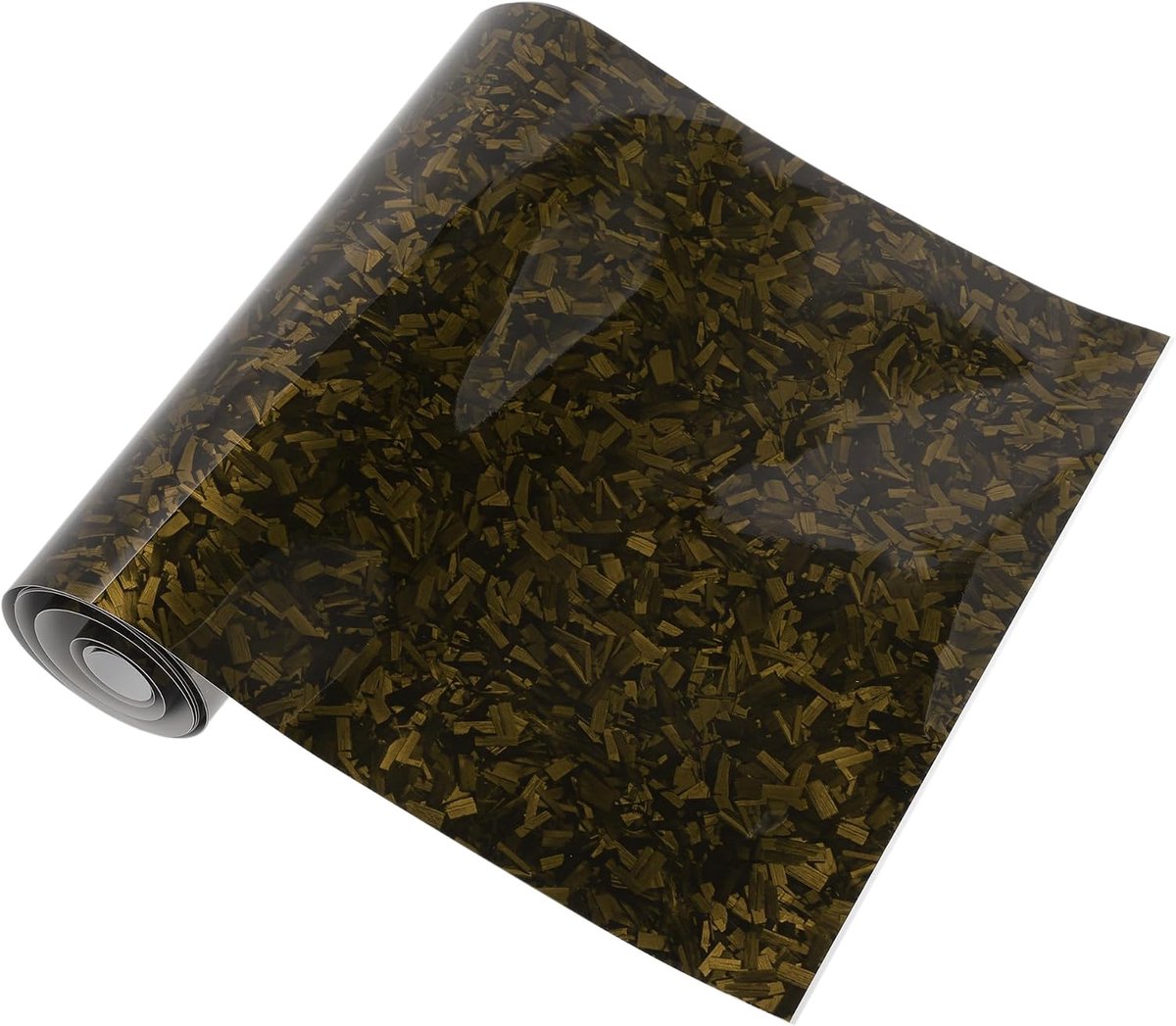 Auto folie 200 x 30 cm - PVC met gele bloemen - Beschermt tegen krassen en vuil - ShopVlot