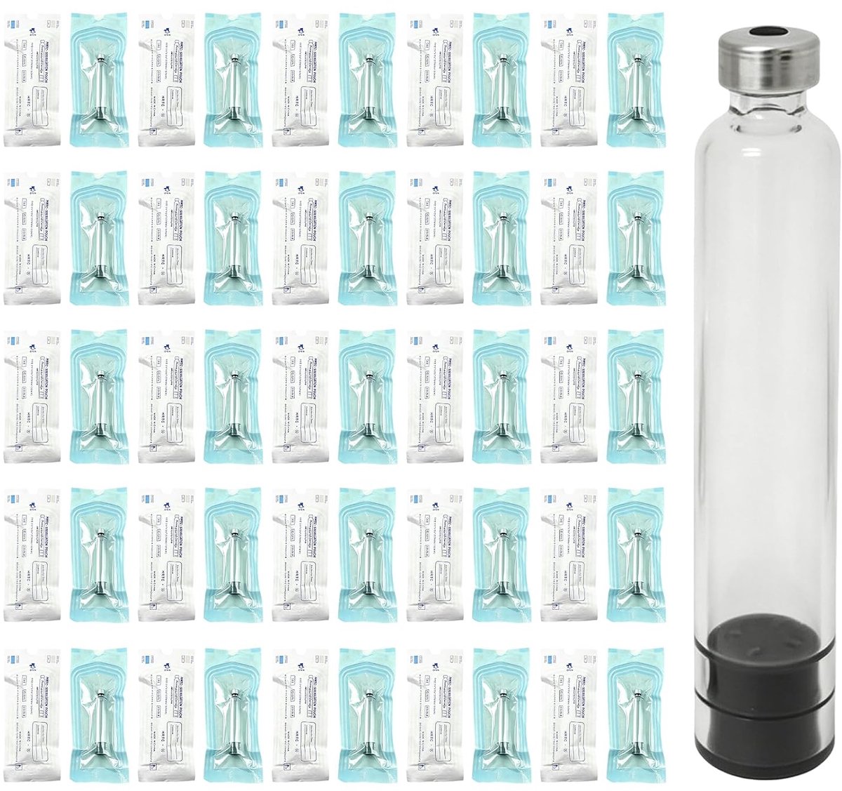 2ml cartridges 50 stuks - individueel verpakt - veilige opslag - steriel en hygiënisch - ShopVlot