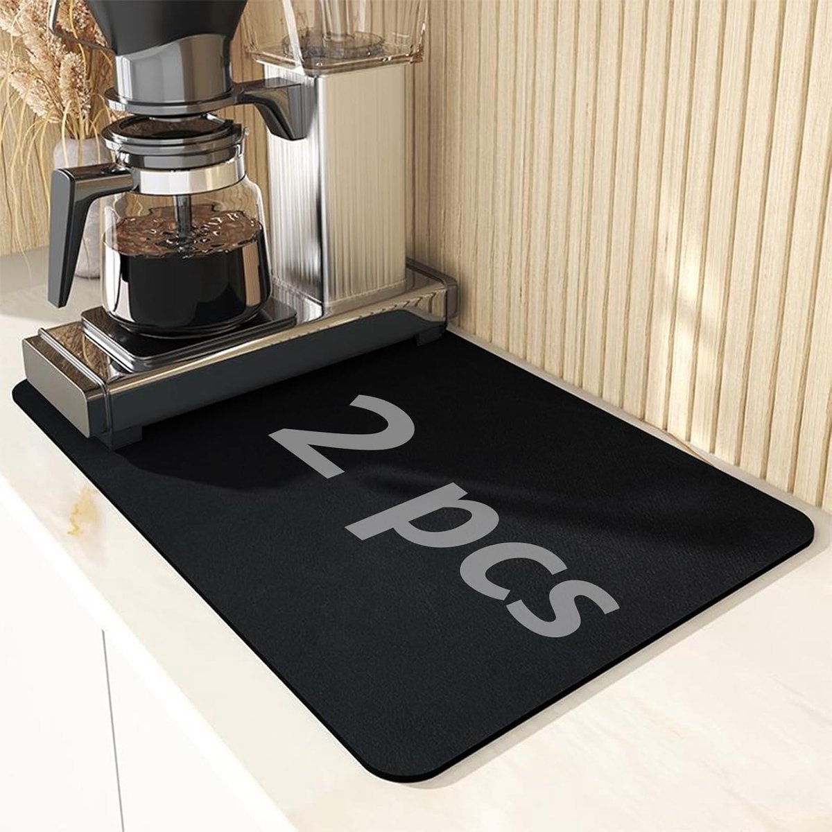 Aftrogmat 50 x 60 cm - Absorberend - Antislip - Houdt aanrecht schoon - ShopVlot