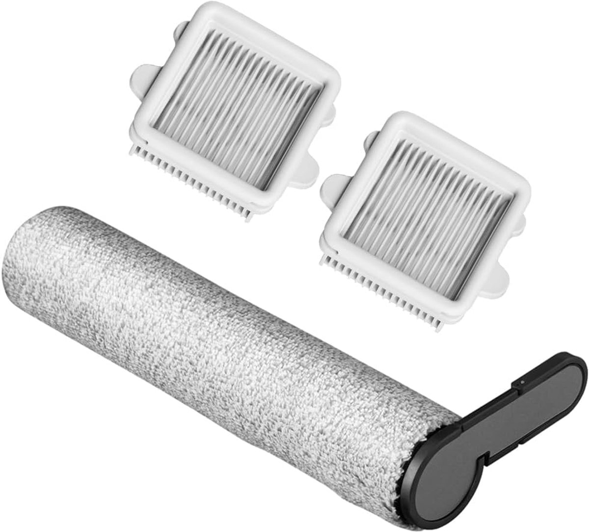 Vervangingsonderdeel voor nat- en droogzuiger - 1 borstelrol + 2 filters - geschikt voor Roborock F25 modellen - ShopVlot