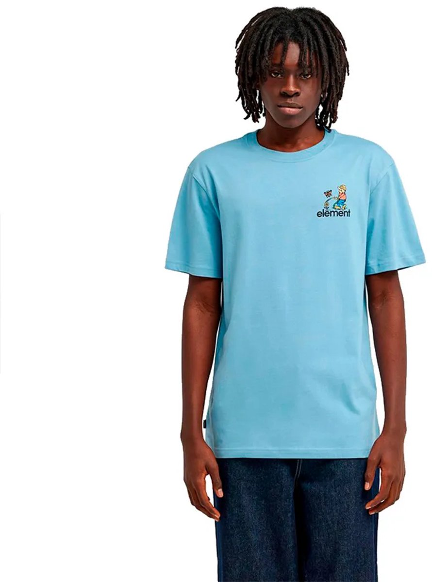 Element Gardening T-shirt Met Korte Mouwen Blauw XL Man