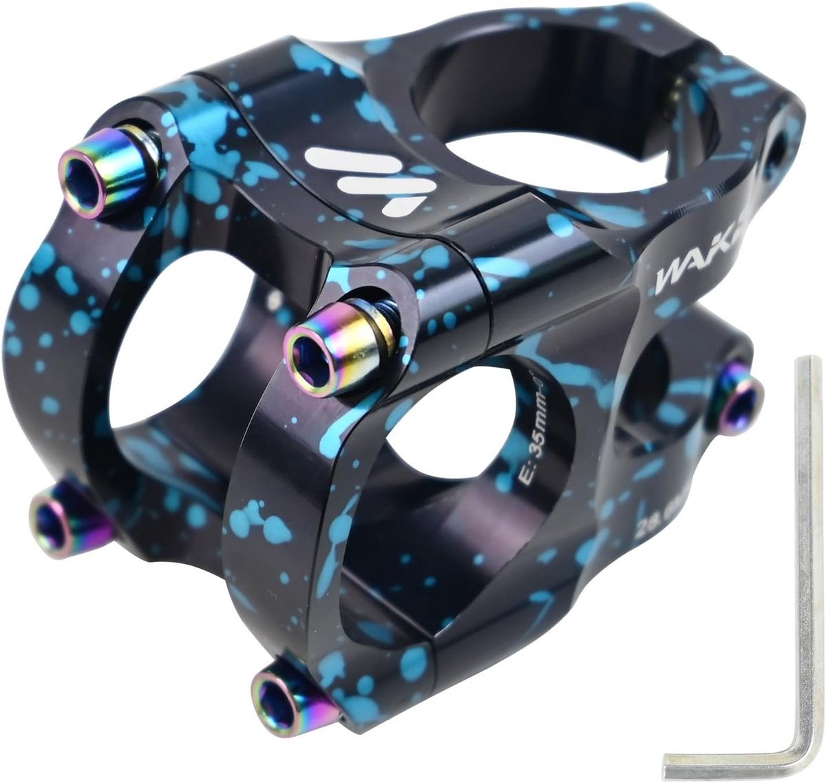 Fiets stuurpen 31.8 mm - Lichtgewicht aluminium - Korte hendel - Voor optimale stabiliteit - ShopVlot