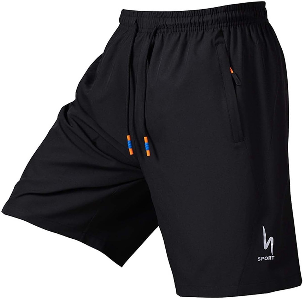 Wandelshorts lichte sportshort - met zakken met ritssluiting - ideaal voor fitness en basketbal - ShopVlot