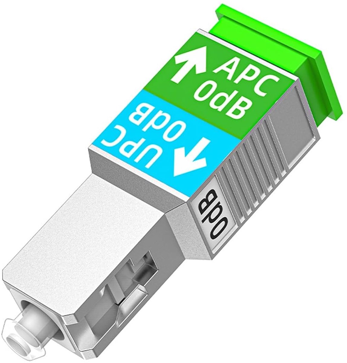 Glasvezelconnector SC/APC naar SC/UPC - Aardinglus adapter - Laag invoerverlies - Isoleert interferentiesignalen - ShopVlot