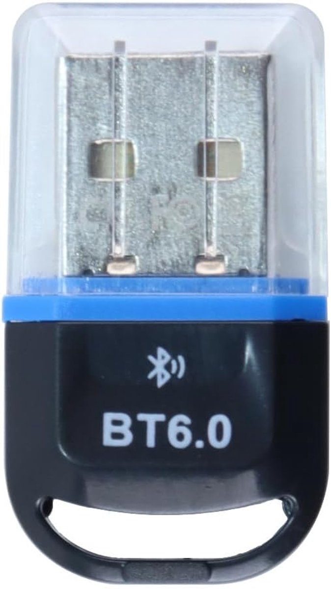 Bluetooth 6.0 adapter - USB dongle voor pc/laptop - 20 meter bereik - snelle verbinding met headset en toetsenbord - ShopVlot