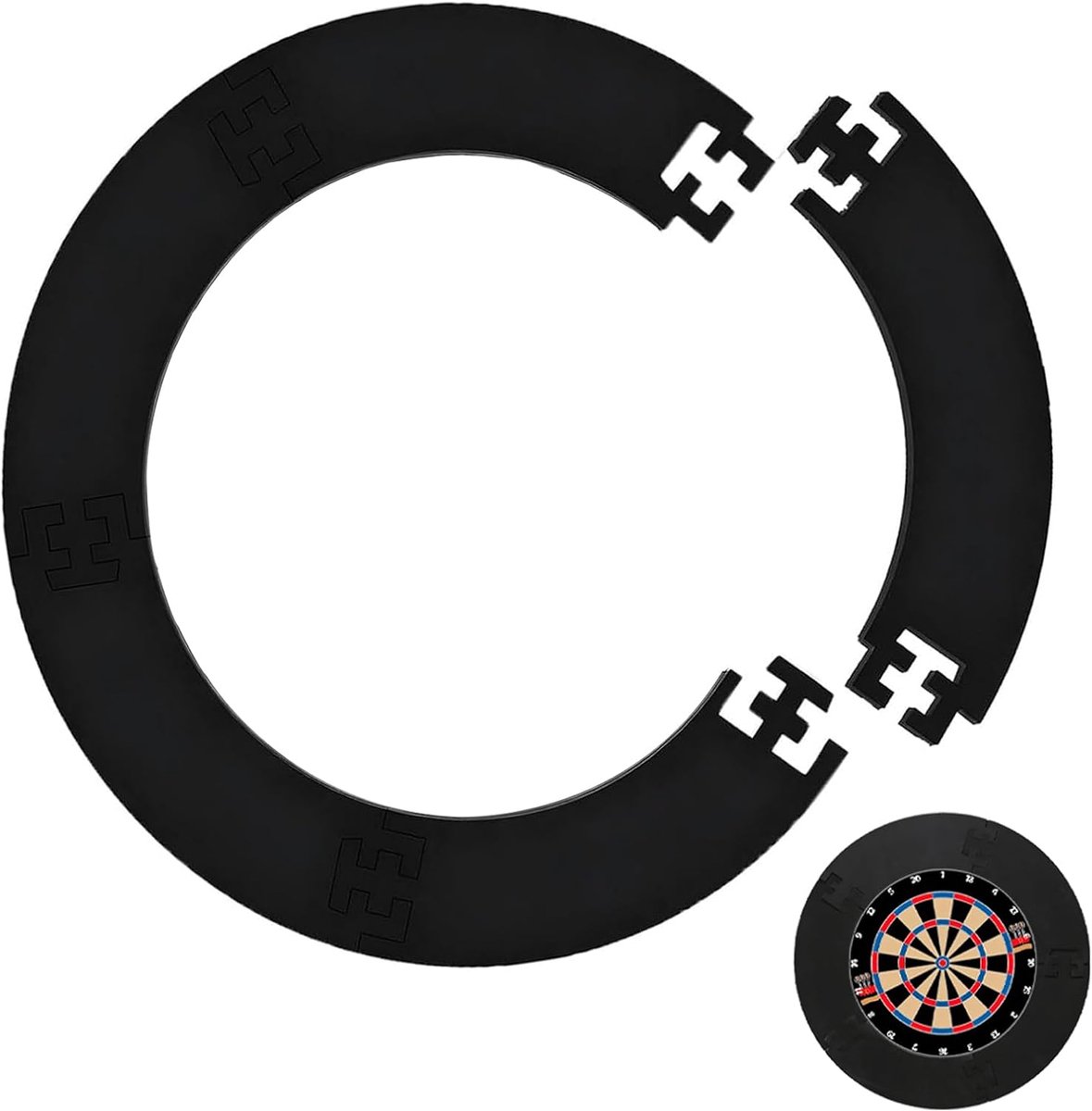 Dartbord ring 45 cm - EVA foam - Bescherming voor wand - Vermindert geluid en schade - ShopVlot