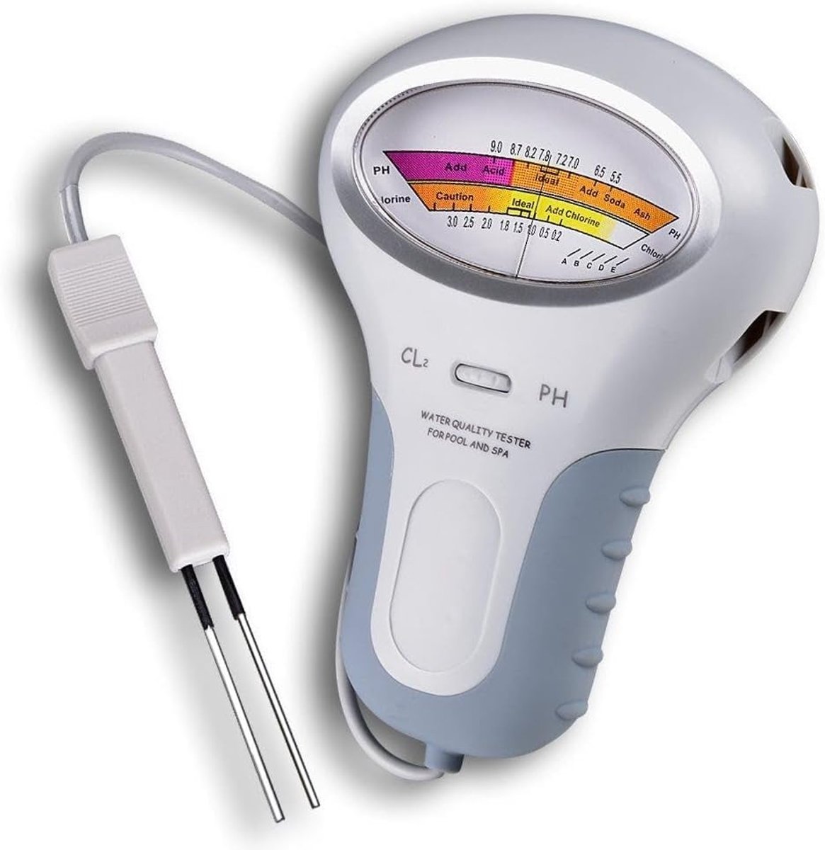 Chloormeter PH meetinstrument - Aquacheck mesmeter - voor zwembad en spa - nauwkeurige wateranalyse - ShopVlot