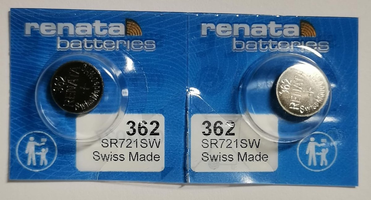 Batterijen SR721SW - 362 EU - Blisterverpakking - Langdurige energievoorziening - ShopVlot