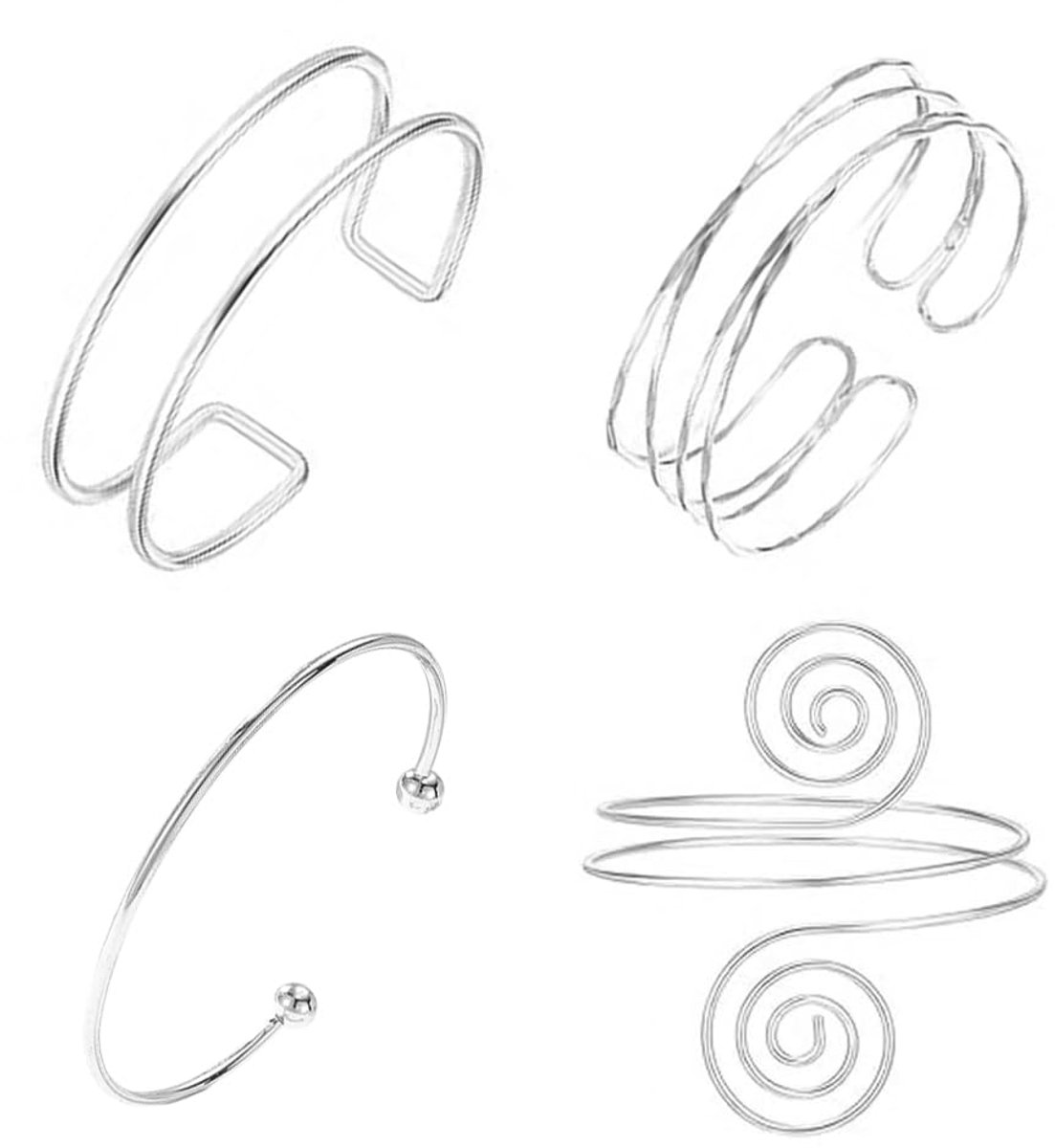 Armbanden verstelbaar - geometrisch design - minimalistisch - stijlvol voor feestjes - ShopVlot