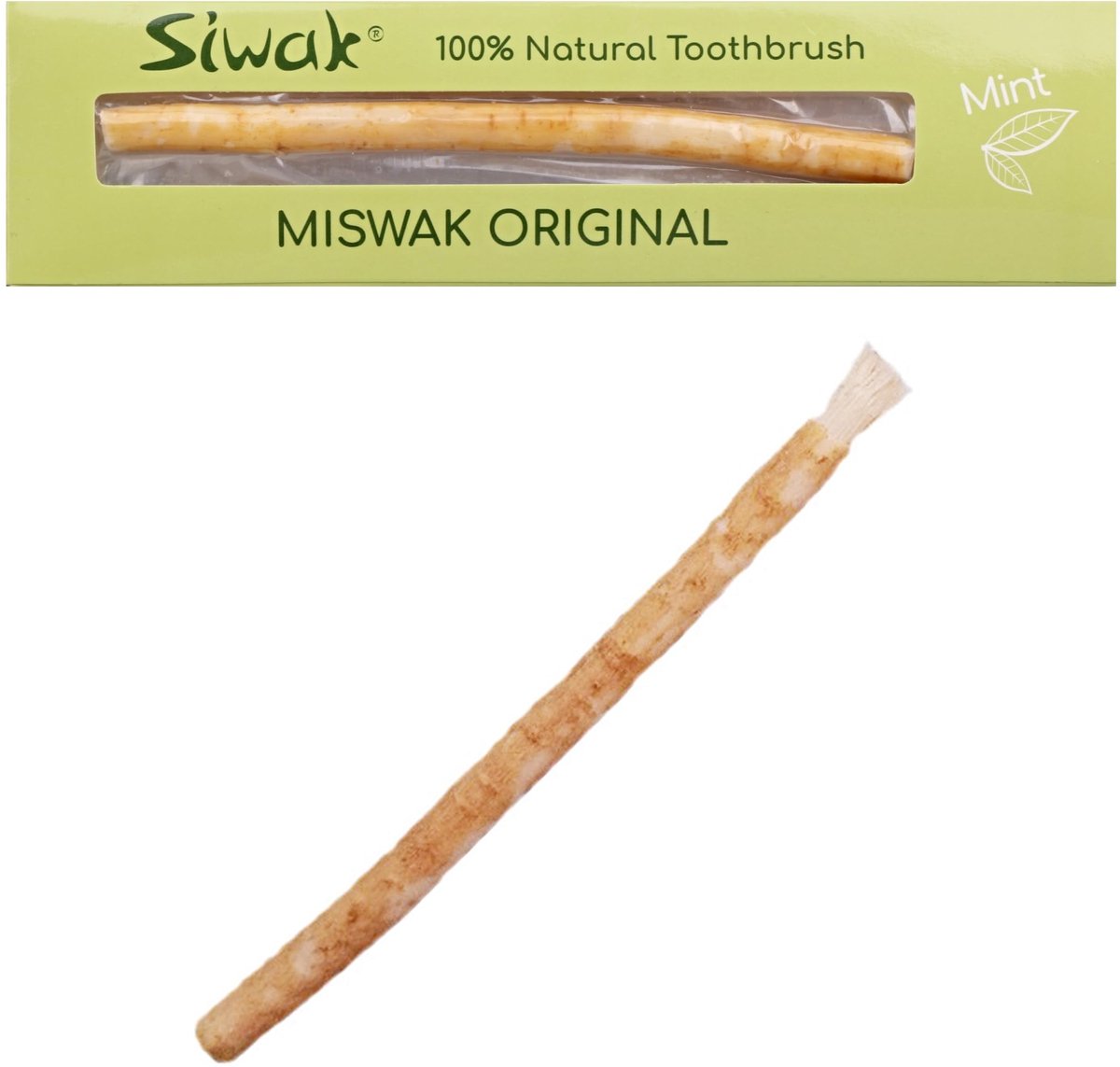 Miswak tandenborstel - premium kwaliteit - natuurlijke hout - stopt bloedend tandvlees - ShopVlot