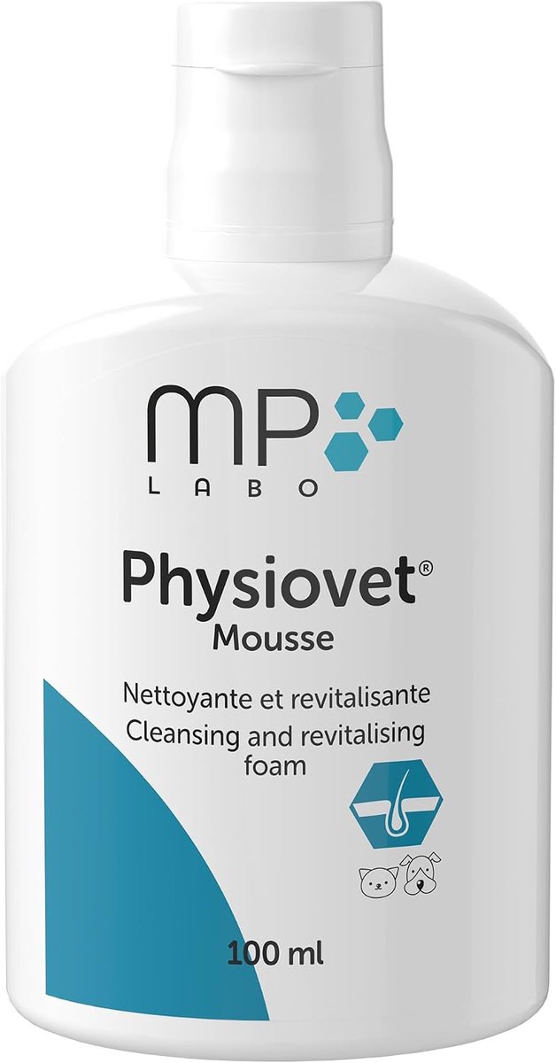 Reinigingsmousse 100 ml - Revitaliserend - Voor honden en katten - Maakt vacht glanzend - ShopVlot