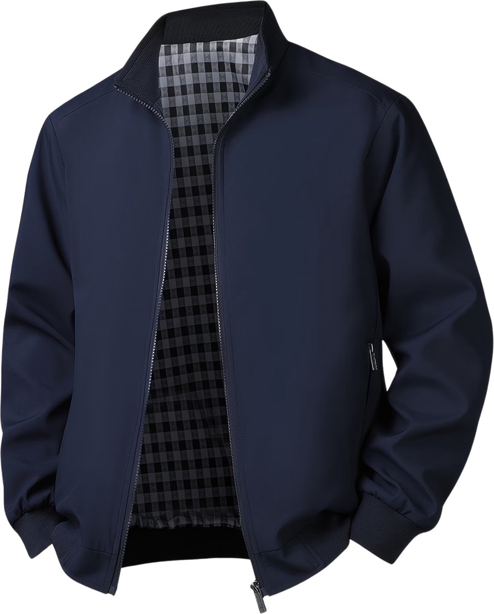 Currero Zomerjas Heren Tussenjas Zomerjack Volwassenen Windjack Windbreaker Outdoor Blauw