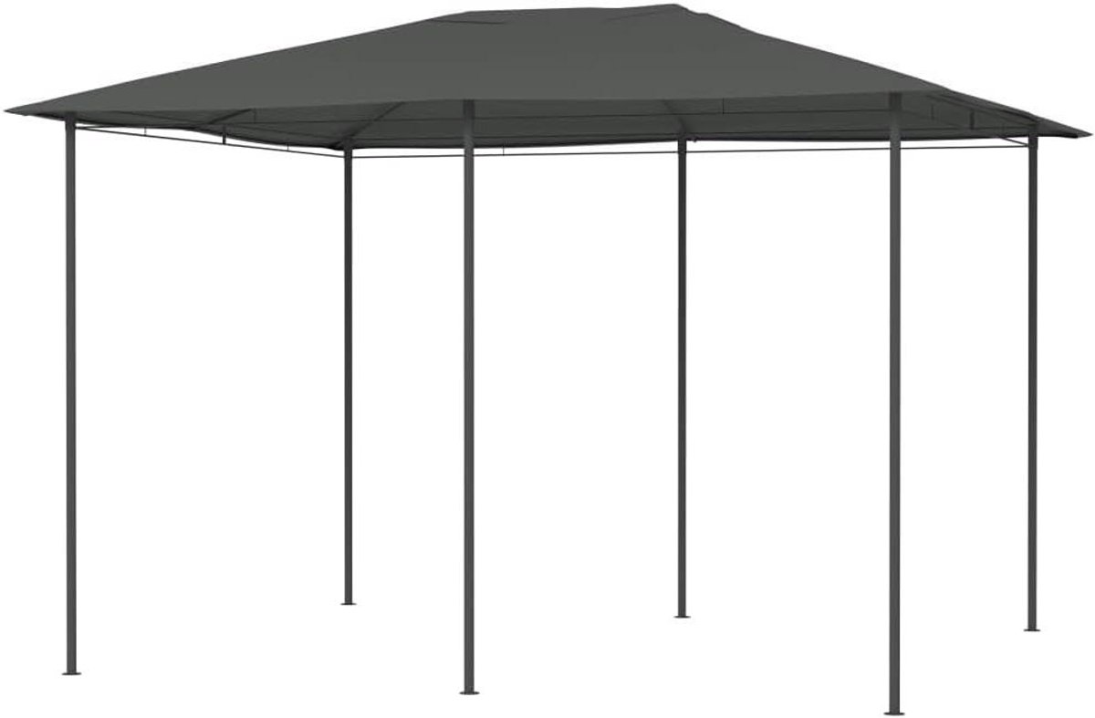 Paviljoen - Tuinpaviljoen - Buitenfeesten - Stabiel stalen frame - 3 x 4 meter - Antraciet