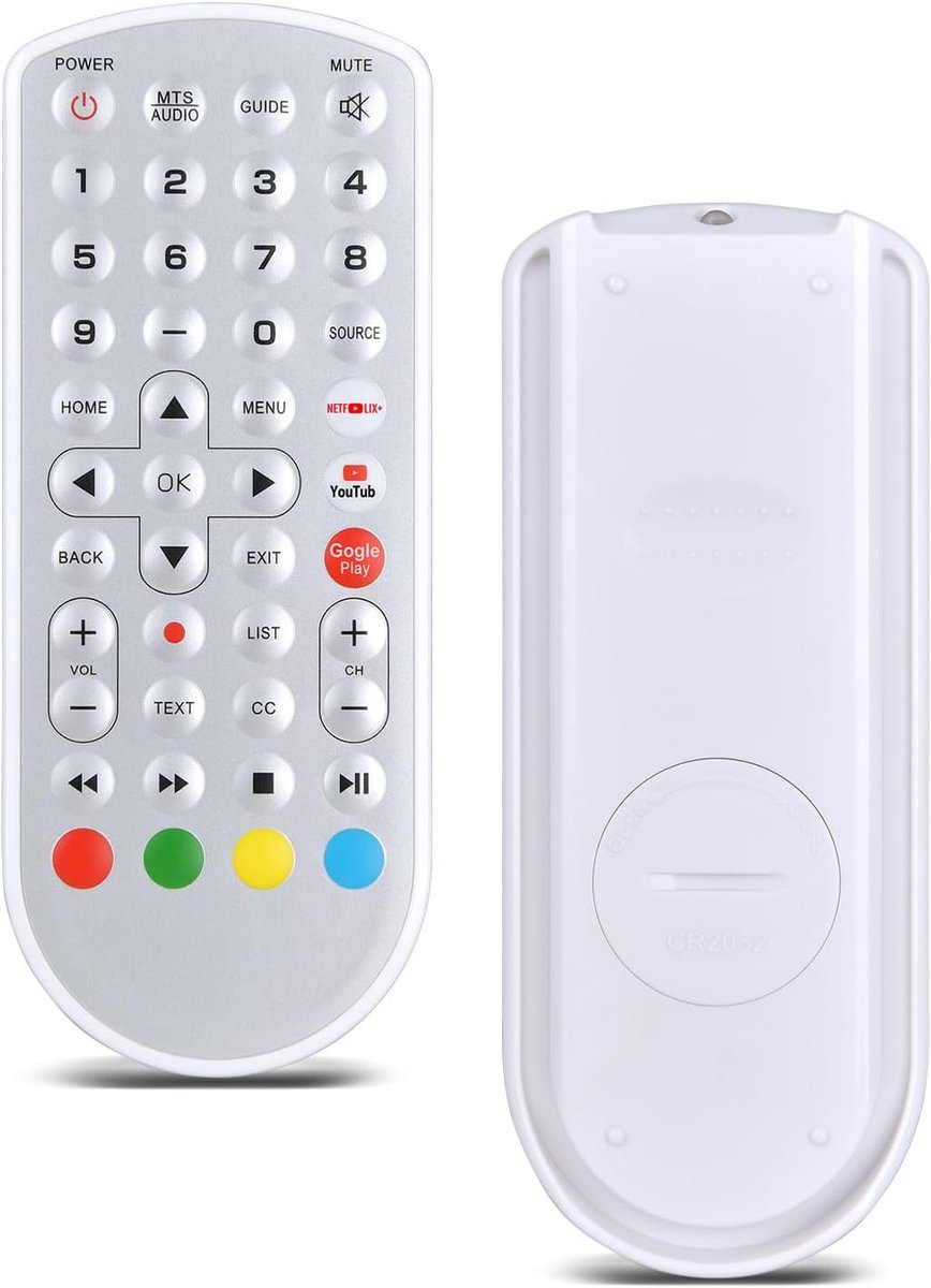 Afstandsbediening Compatibel met Sylvox 15,6" Smart Under Cabinet TV White Kitchen TV Afstandsbediening - ShopVlot