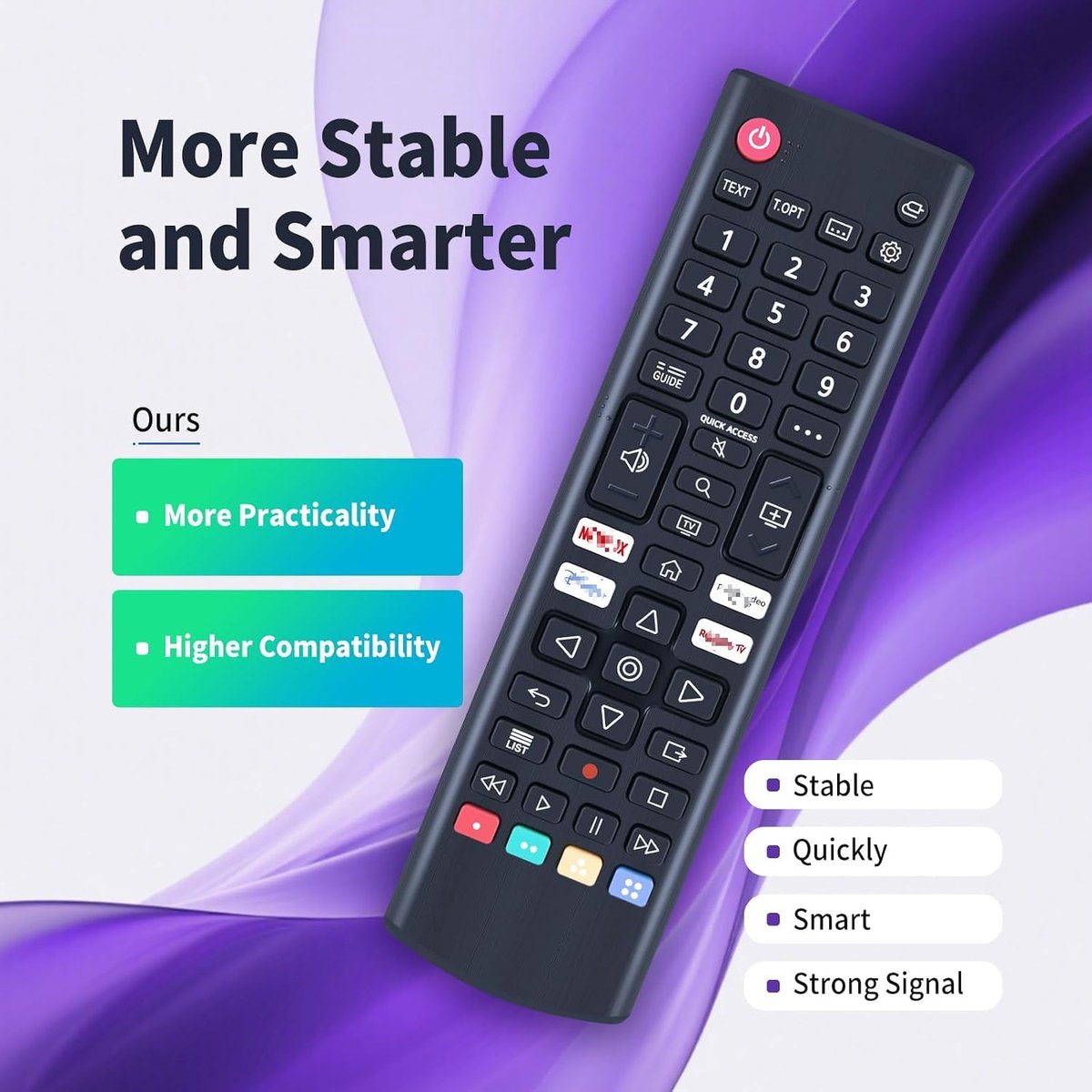 AKB76040301 Replacement Remote Control Compatible with LG Full HD TV 32LQ63006LA 32LQ630B6LA LQ63006 LQ63 32LQ631C0ZA - ShopVlot