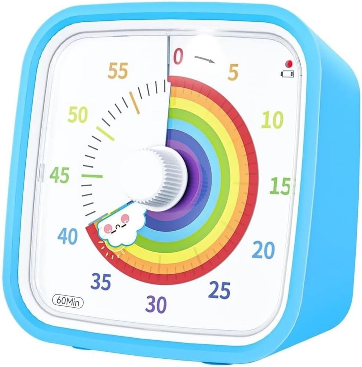 Wekker Kinderen Leren Timer Klok Specifieke Plastic Student Lichtgevende Timer Visualisatie - ShopVlot
