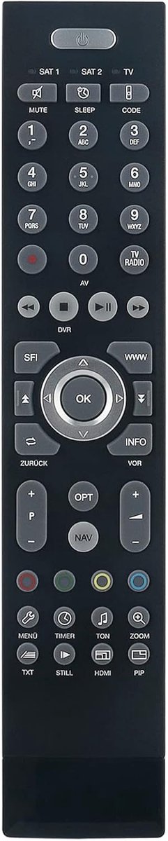 ALLIMITY FBDVR401B 2530401010102 Remote Control Replce Fit for TechniSat HDVISION32 DIGIPAL-1 DIGITAL-PR-S HDTV-46 S2 - ShopVlot