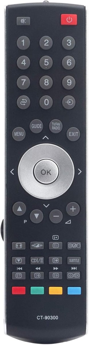 ALLIMITY CT90300 CT-90300 Remote Control Replce Fit for Toshiba LCD LED TV 26AV505DG 32AV515D 37AV555D 32AV55DG - ShopVlot