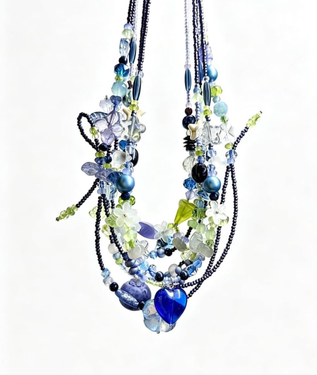 80 Acrylperlen Glöckchen Blumen AB-Beschichtung DIY Schmuck - ShopVlot