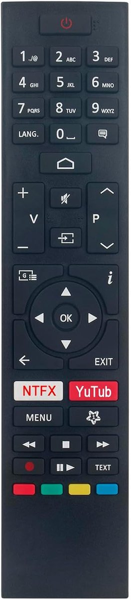 ALLIMITY Replace Remote Control suitable for TECHWOOD Toshiba Saba S3220HA 65UA2063DA 43UA2063DAI 49UA2063DA 43HAE4251 - ShopVlot