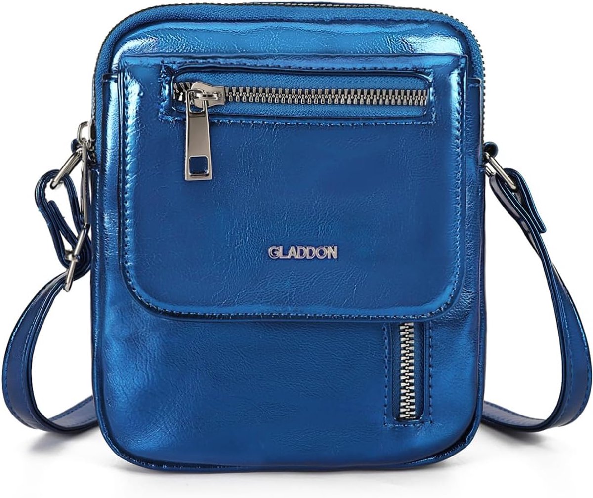 Gladdon Mobile Phone for Hanging Women PU Leather Small Shoulder Bag Mini Crossbody Shoulder Bag Purse with Adjustable - ShopVlot