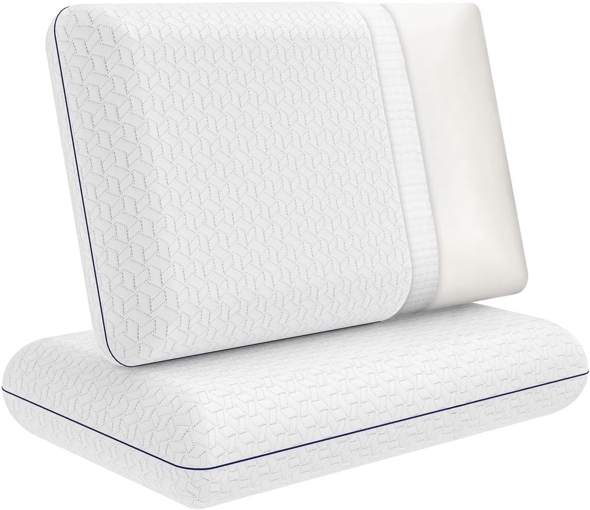 Ecosafeter Memory Foam Kussen Hoofdkussen voor een goede nachtrust - ShopVlot