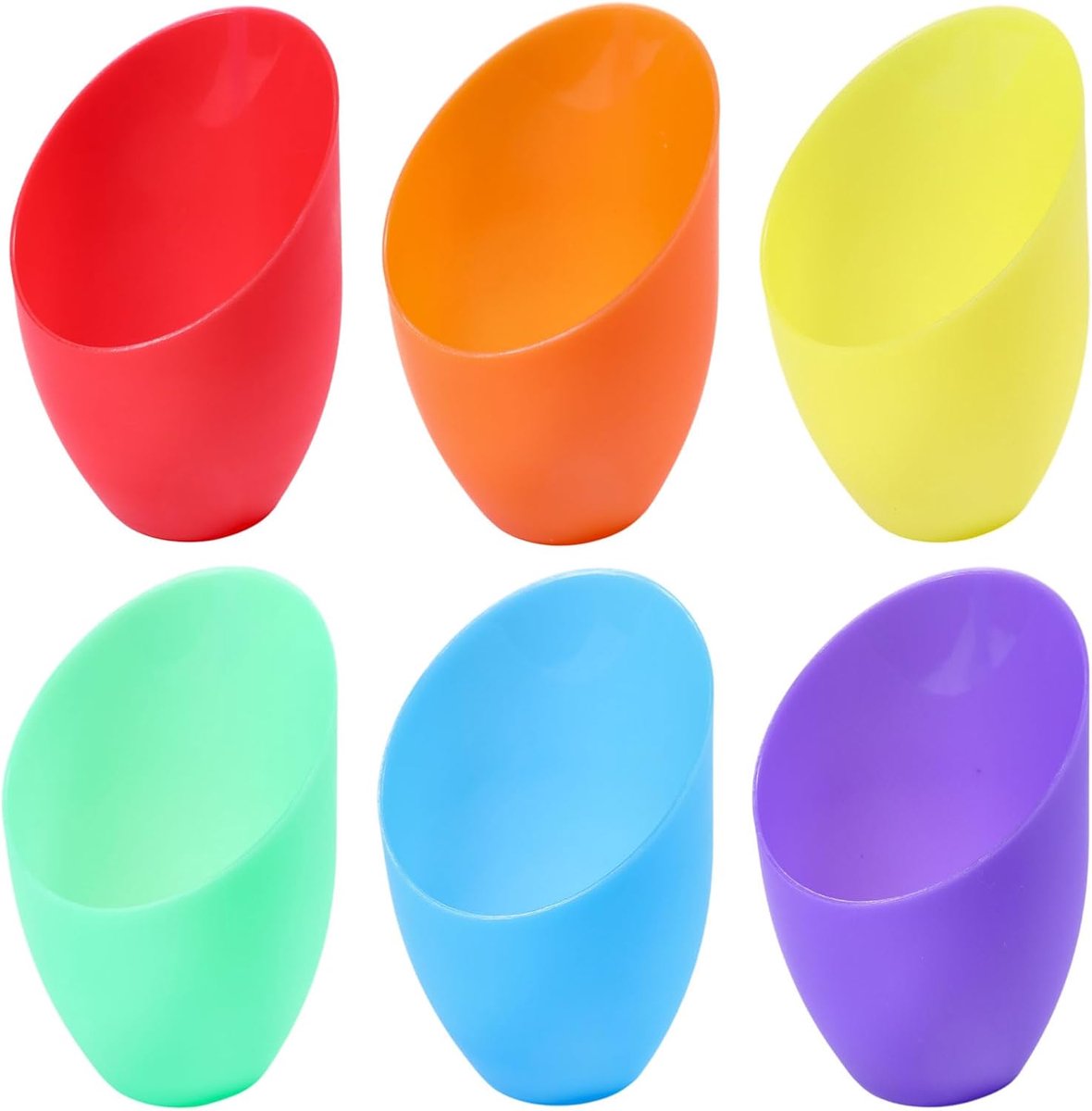 CHGCRAFT 6Pcs 6 Color Plastic Lampshade Replacement Horseshoe Lampshade Replacement Lamp Covers for LED Stand-up Lamps - ShopVlot