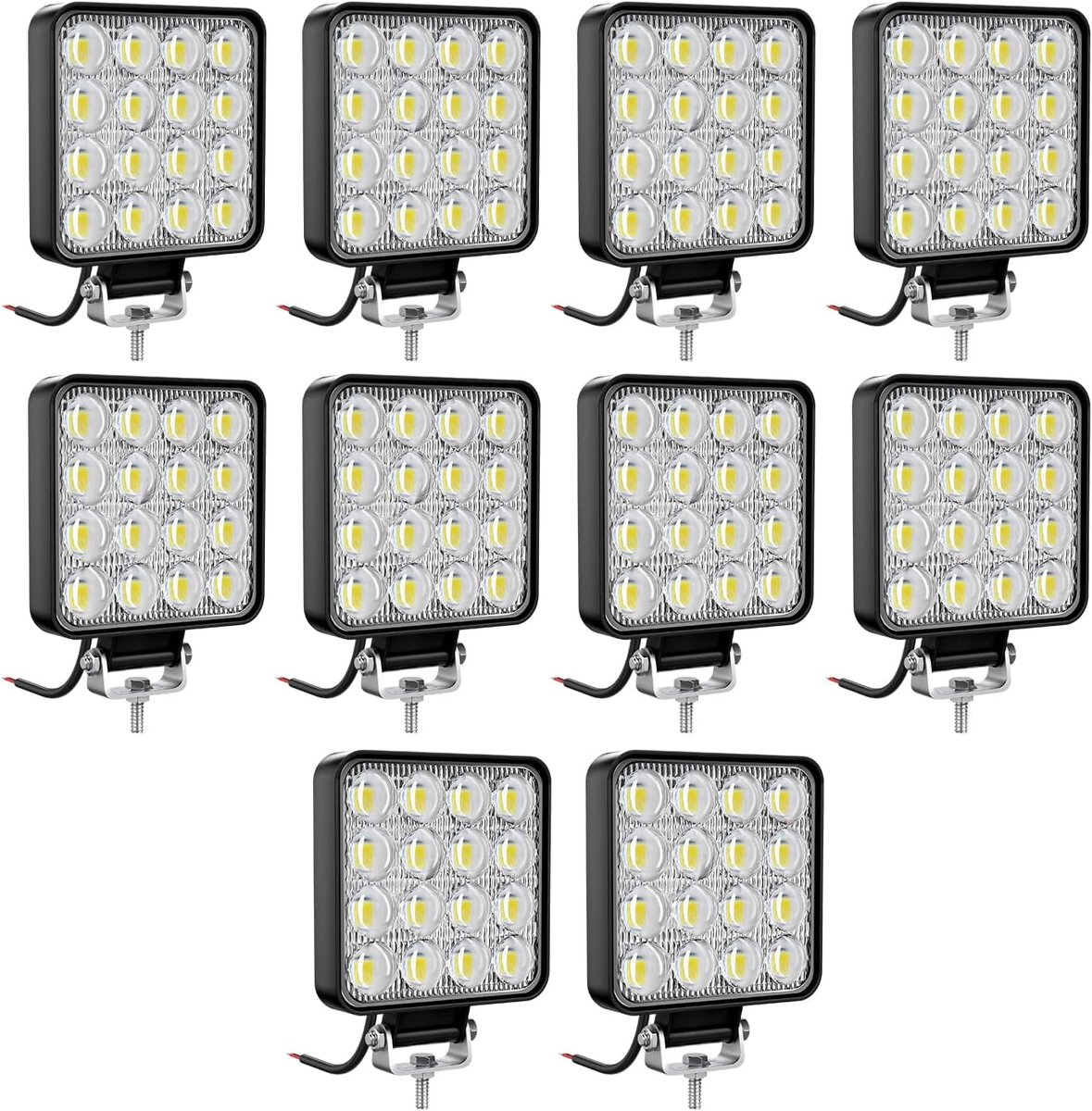 antom 10 x LED Square Work Light - ShopVlot