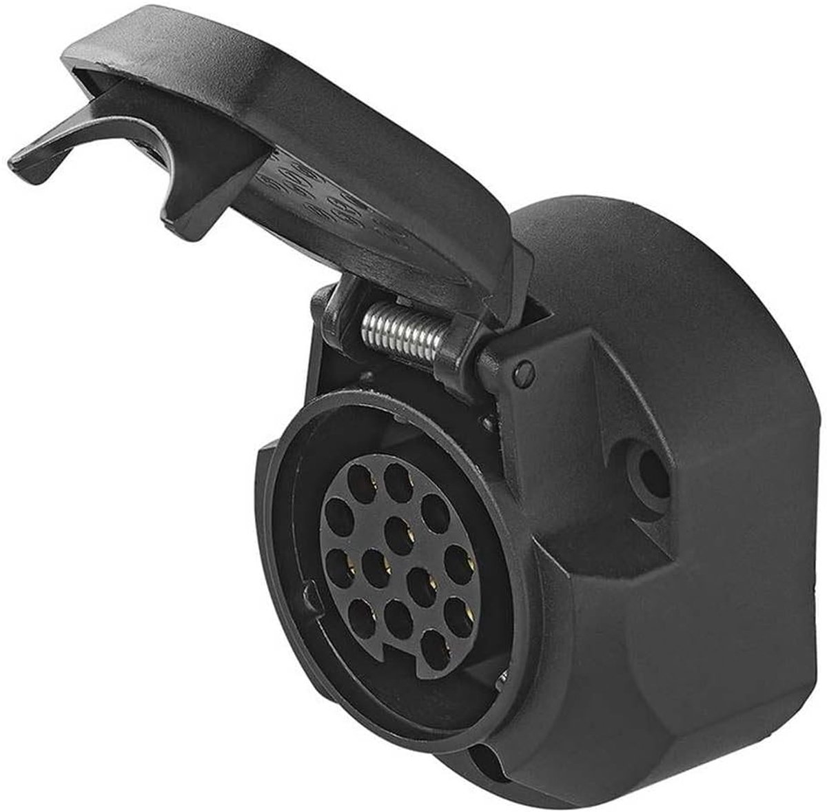 Socket 13-pole PVC – System Jaeger – Trailer Socket with Off Socket for Rear Fog Light - ShopVlot