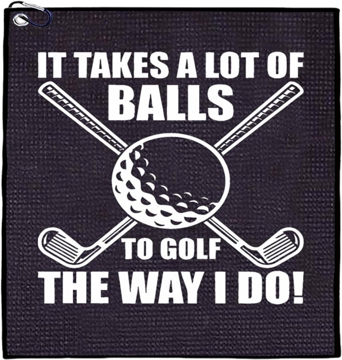 Golf Towel, Personalized Golf Towel, Golf Towel for Men, Funny Golf Gifts for Men, Husband, Boyfriend, Father - ShopVlot