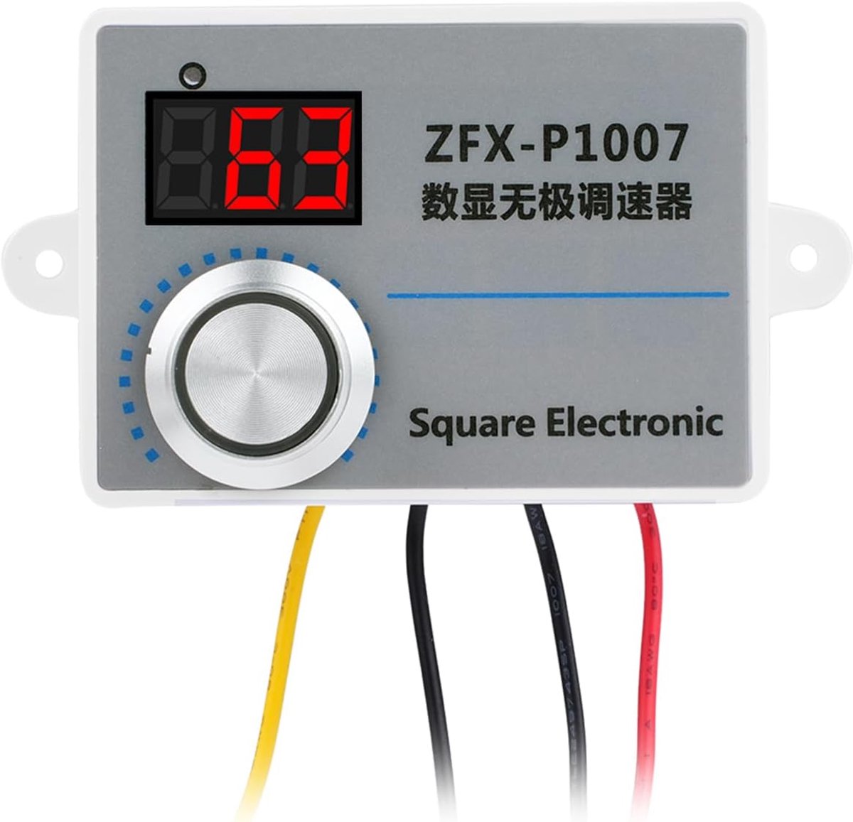 DEWIN Speed controller 220 V, speed controller ZFX-P1007 PWM speed switch, stepless speed controller - ShopVlot