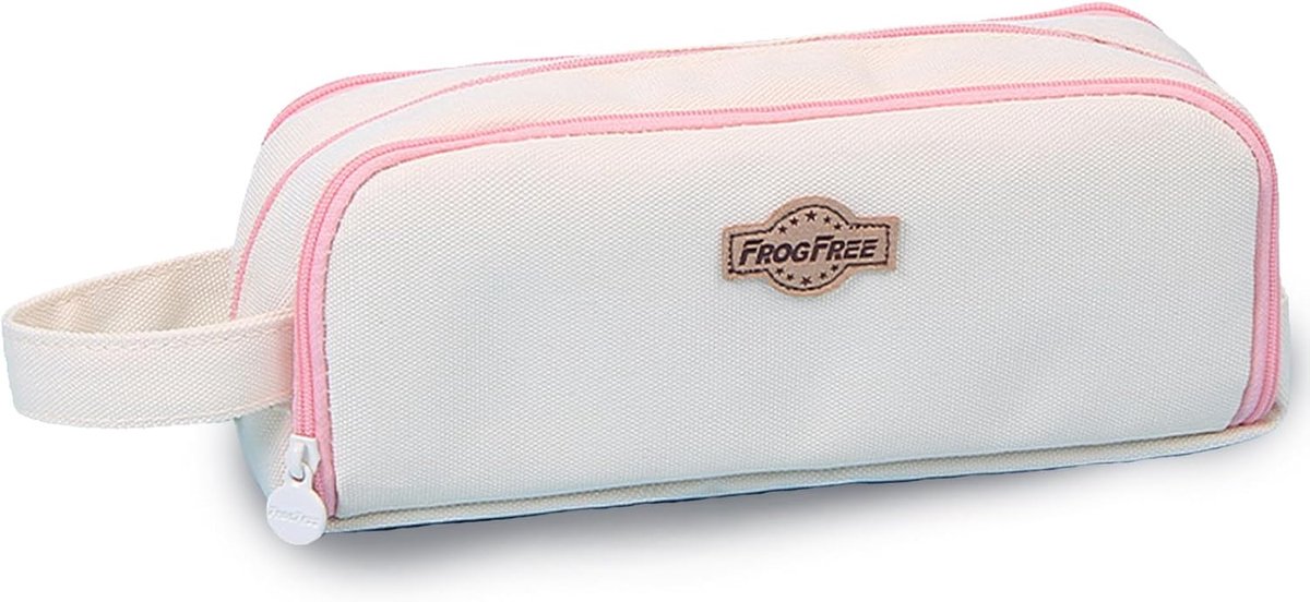 Pen Box Extra Large Including Divider Compartment with Zip Pen Holder Geo-Triangle Viewing Window for Class Schedule - ShopVlot