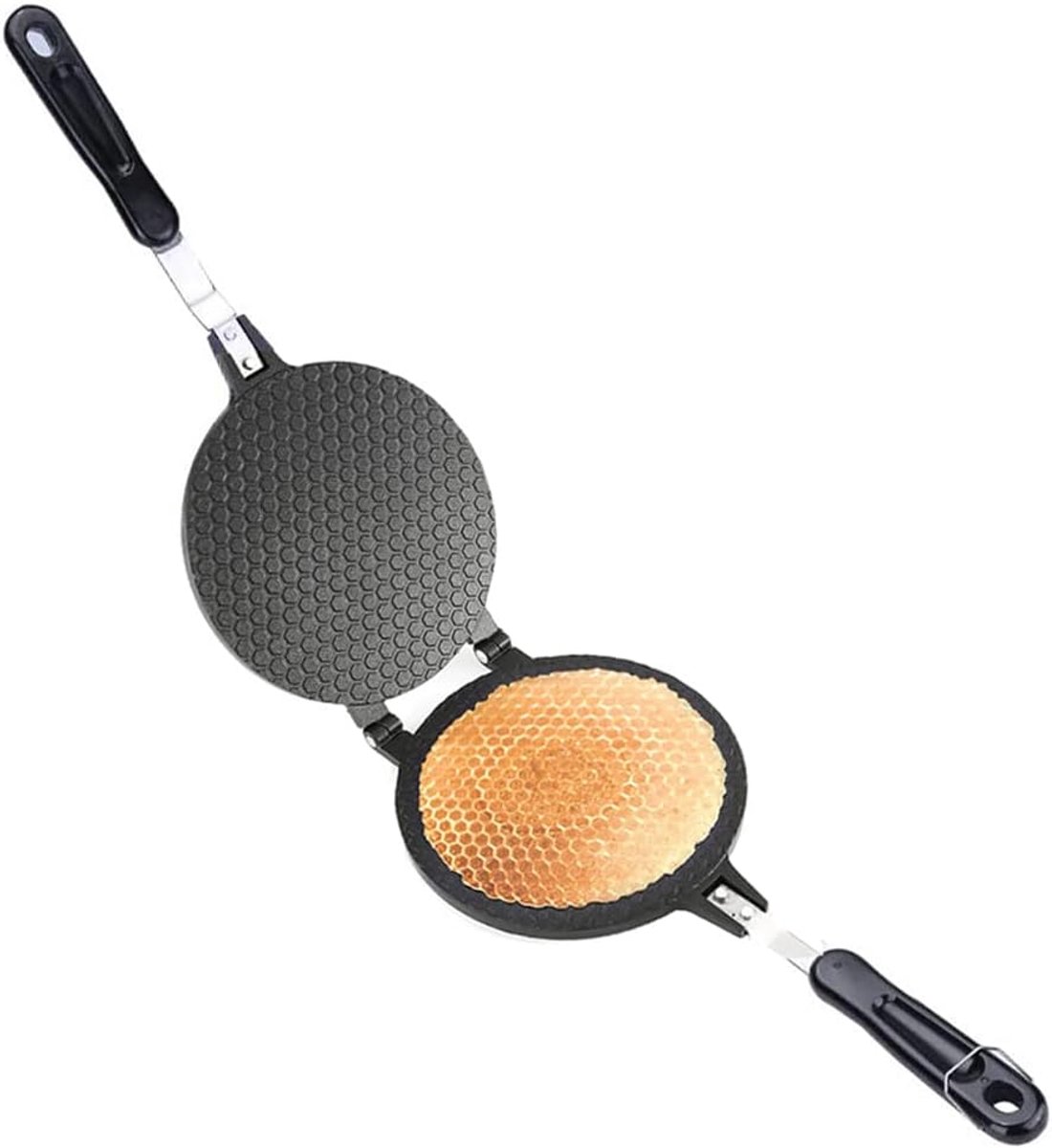 Cone-shaped ice waffle for crepiere pan for crispy omelette, honeycomb - ShopVlot