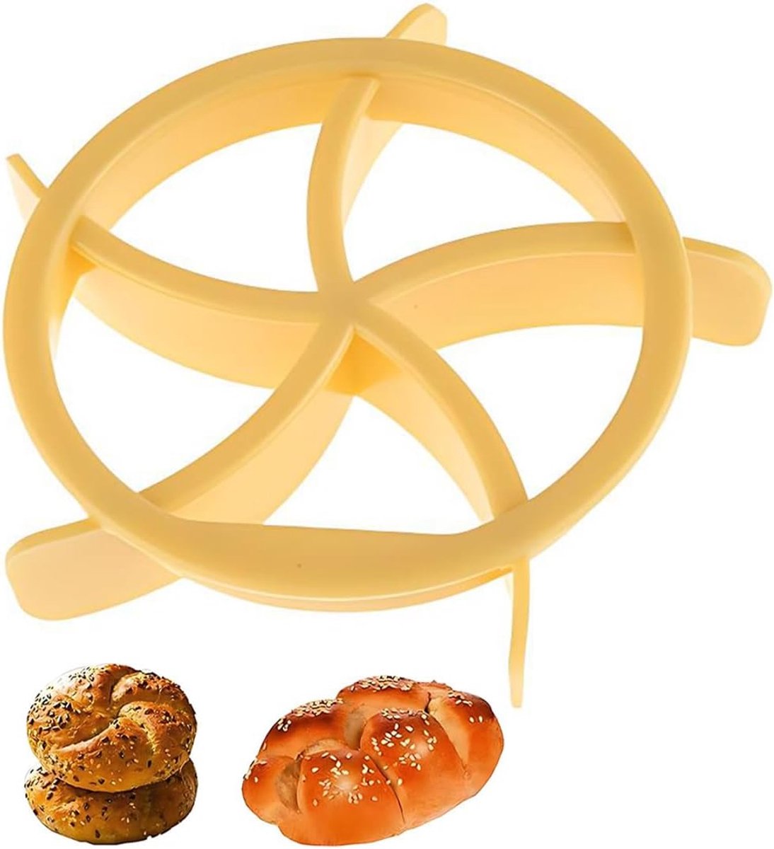 Sandwich Stamp Buns Baking Mould Plastic Baking Dough Slices Prints Dough Press Mould Bread Mould Bread Press DIY - ShopVlot