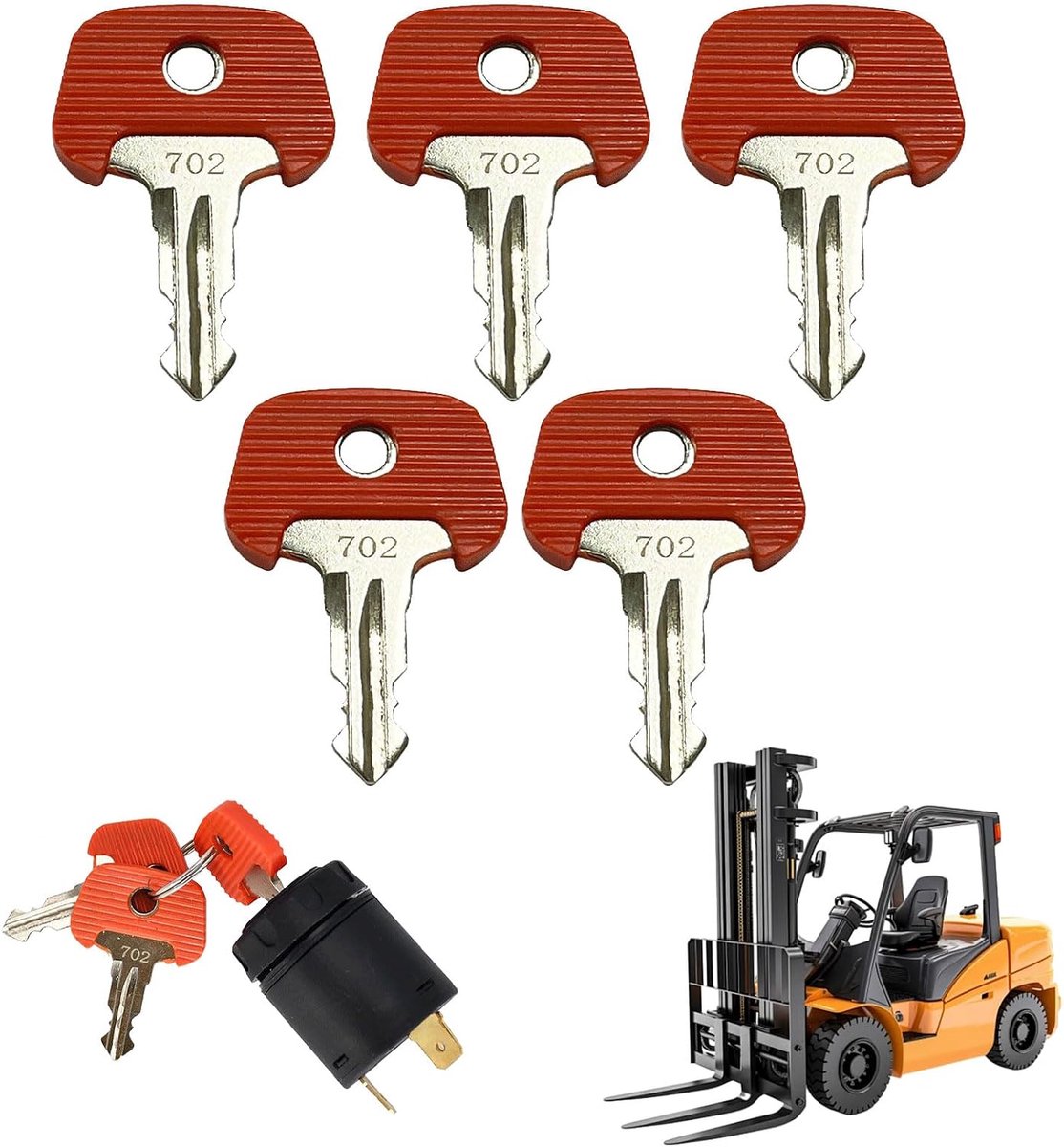Replacement Contact Keys, Stacker 702, Liebherr Wrench, Construction Machine Wrench Set, Replacement 702 Contact - ShopVlot