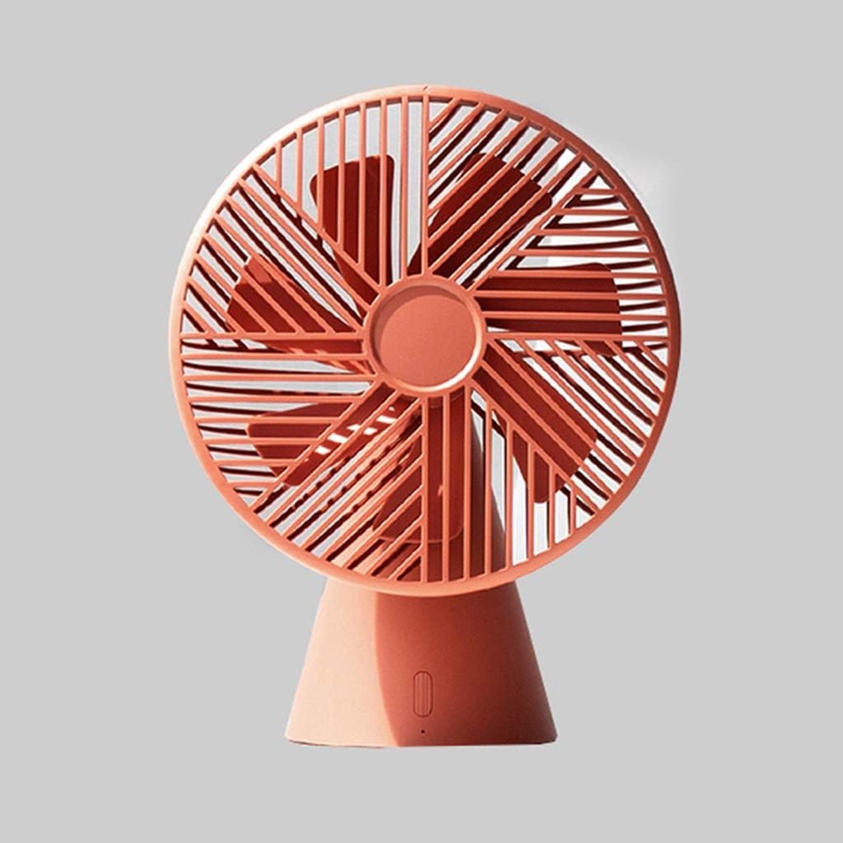Desktop Fan Desk Small Desktop Fan Home Student Dormitory Portable Mini Hand Fan Mute USB Charging Wind Power Large - ShopVlot