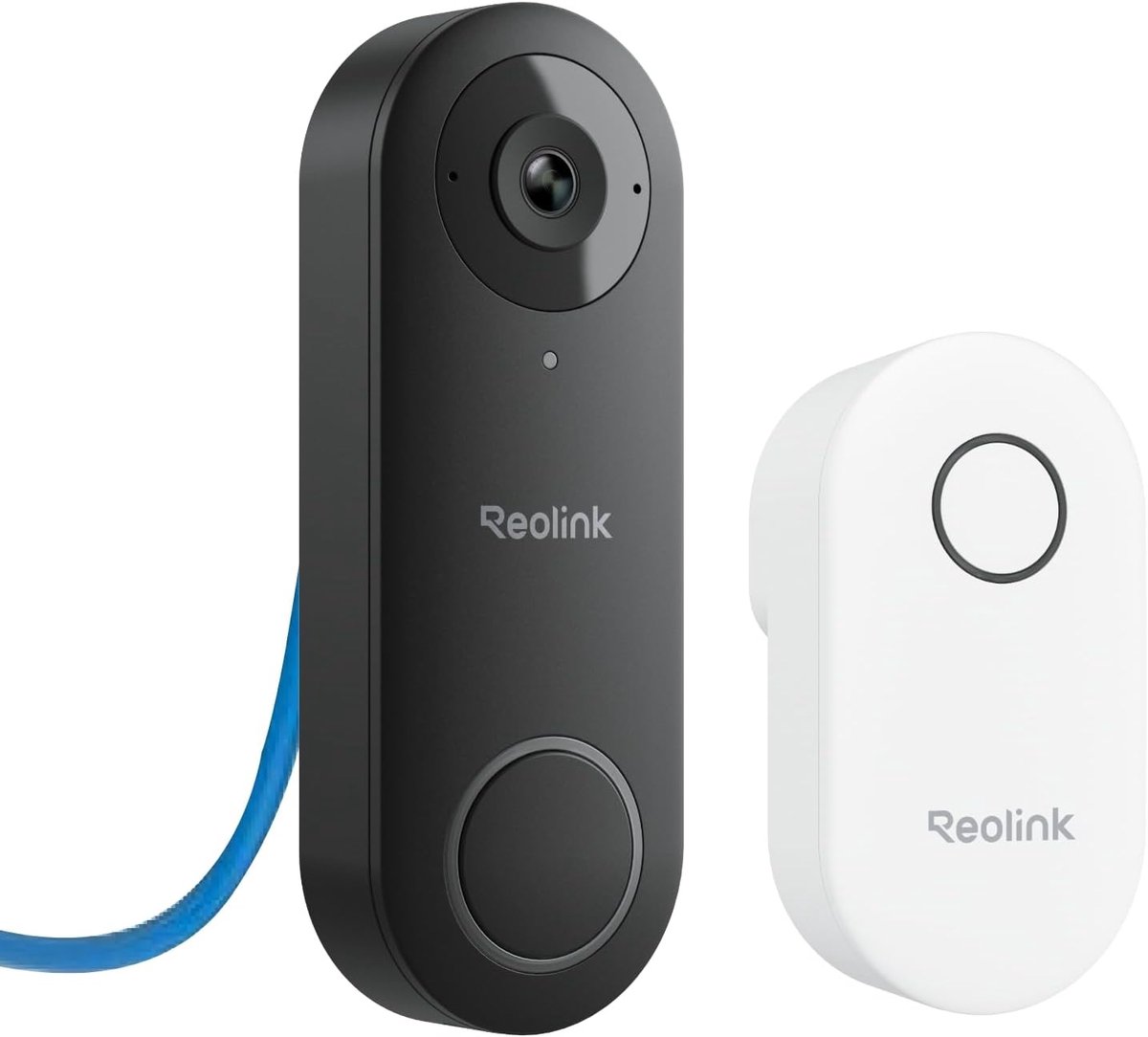 Videodeurbel PoE – 2K+ Beveiligingscamera – Persoonsdetectie – 180° Beeldhoek – Tweeweg Audio