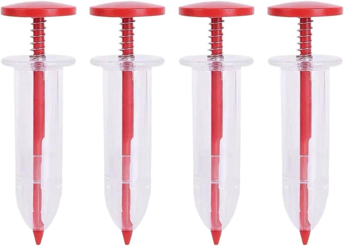 4-piece hand seeder, seed dispenser, garden tool, manual seeder, plant tool. - ShopVlot