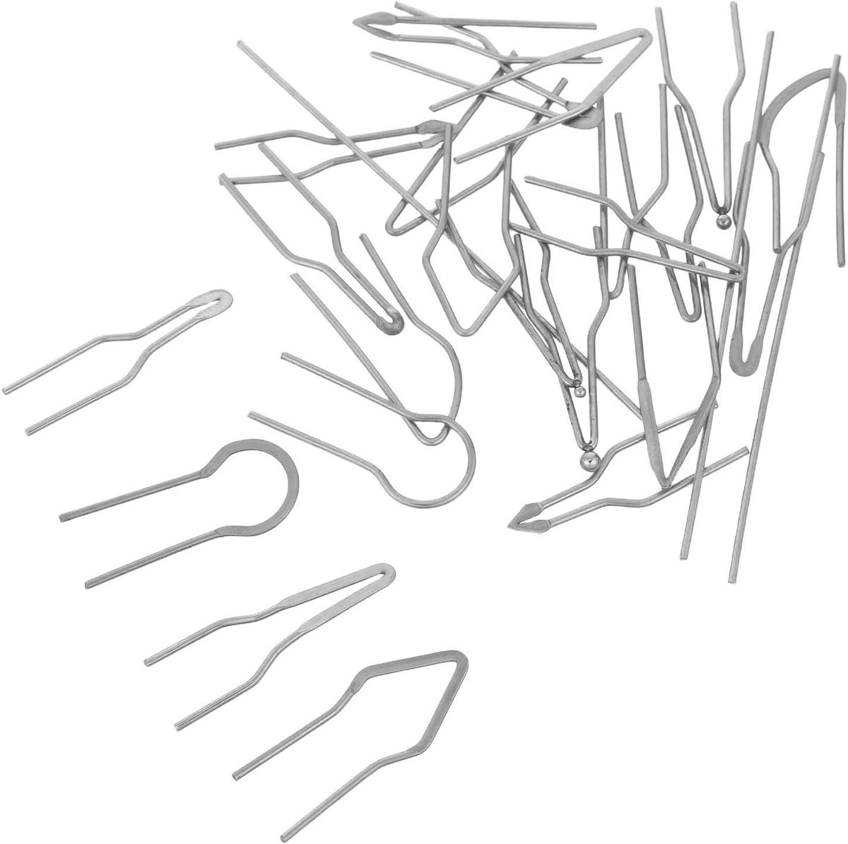 Pyrografie Draadpenpunten - Houtbrandtips Gereedschapstips - Houtbewerking Kunst - Hoge Impedantie - 3.5 cm - Zwart