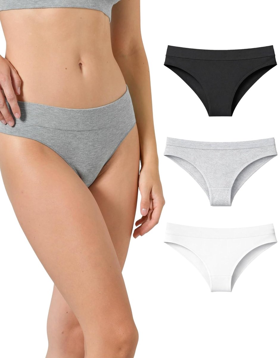 Damesondergoed S-M - Seamless Thong - Zacht en comfortabel - Onzichtbaar onder kleding - ShopVlot