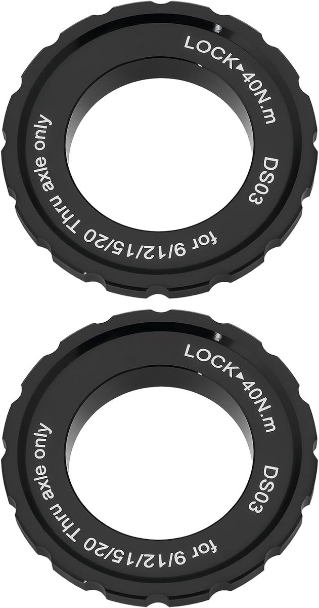 Centerlock ring remschijf 15/20mm - aluminium - compatibel met Shimano - verbeter je remprestaties - ShopVlot