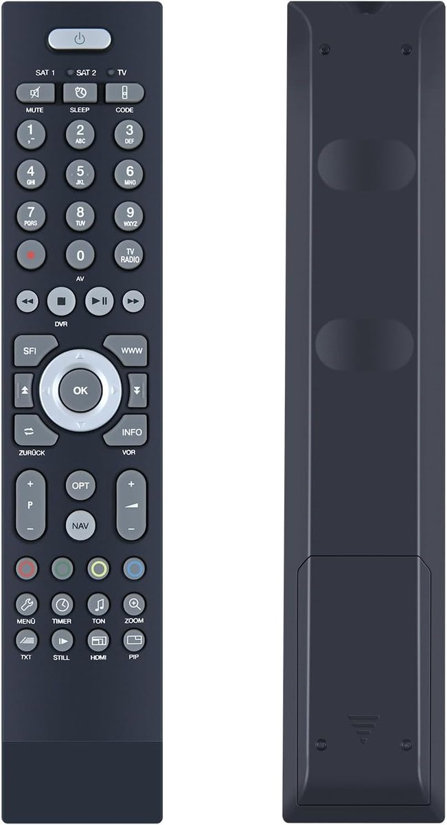 Afstandsbediening voor TechniSat HDVISION32 - IR afstandsbediening - Eenvoudig in gebruik - ShopVlot