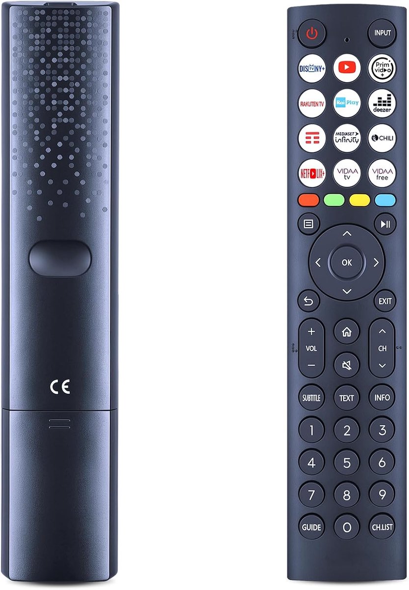 Afstandsbediening universeel - compatibel met Hisense VIDAA 4K TV's - geen programmering nodig - gebruiksvriendelijk - ShopVlot