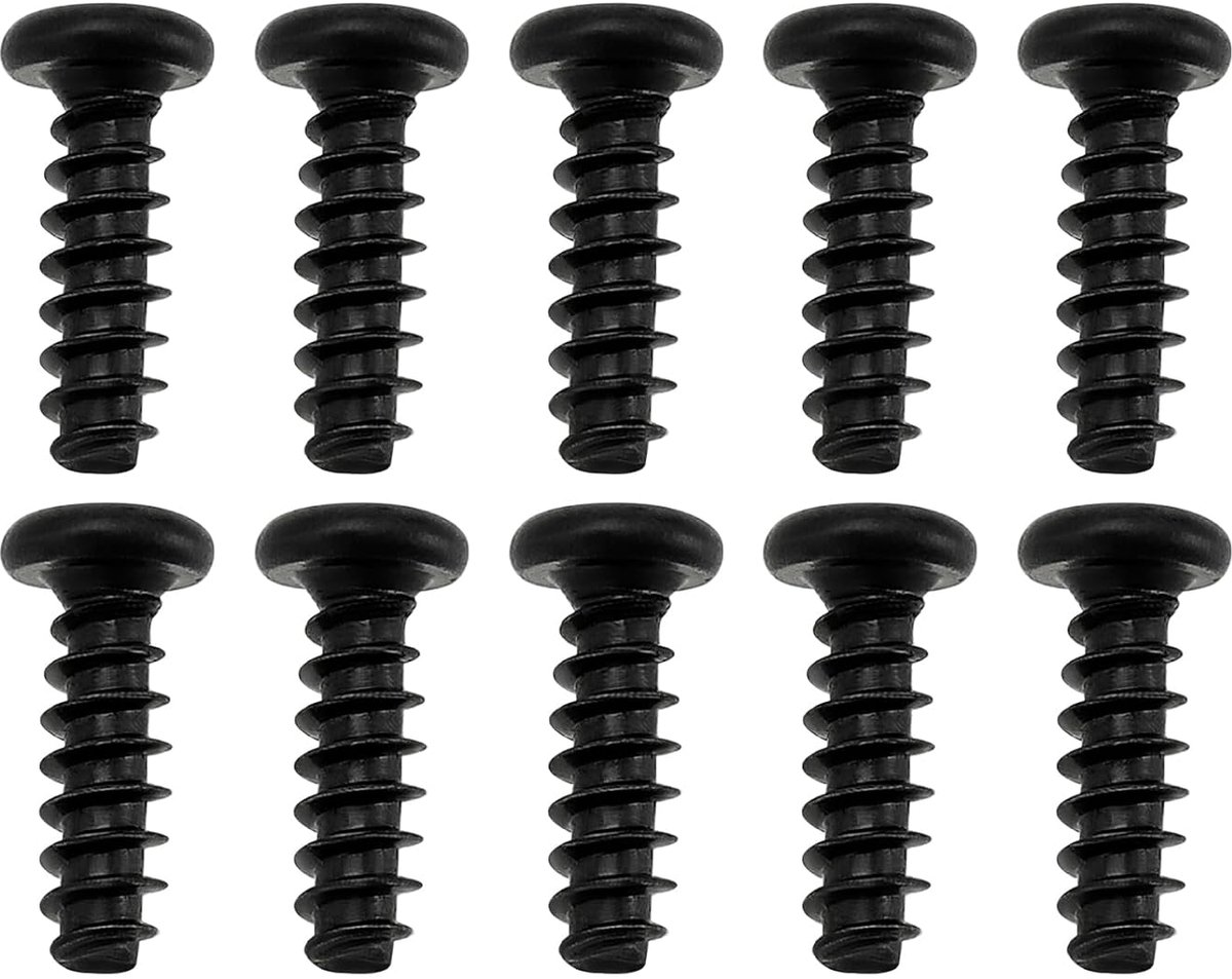 Tapping schroeven M4 - 12mm lengte - vervangende standaard schroeven - geschikt voor Samsung TV base - ShopVlot