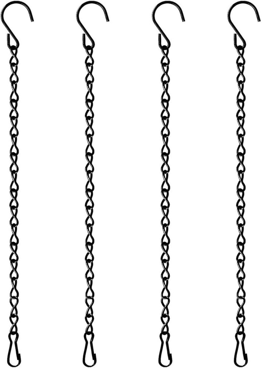 Hangkette voor bloemenpotten 50 cm - robuust metaal - geschikt voor plantbakken - ideaal voor tuinaccessoires - ShopVlot