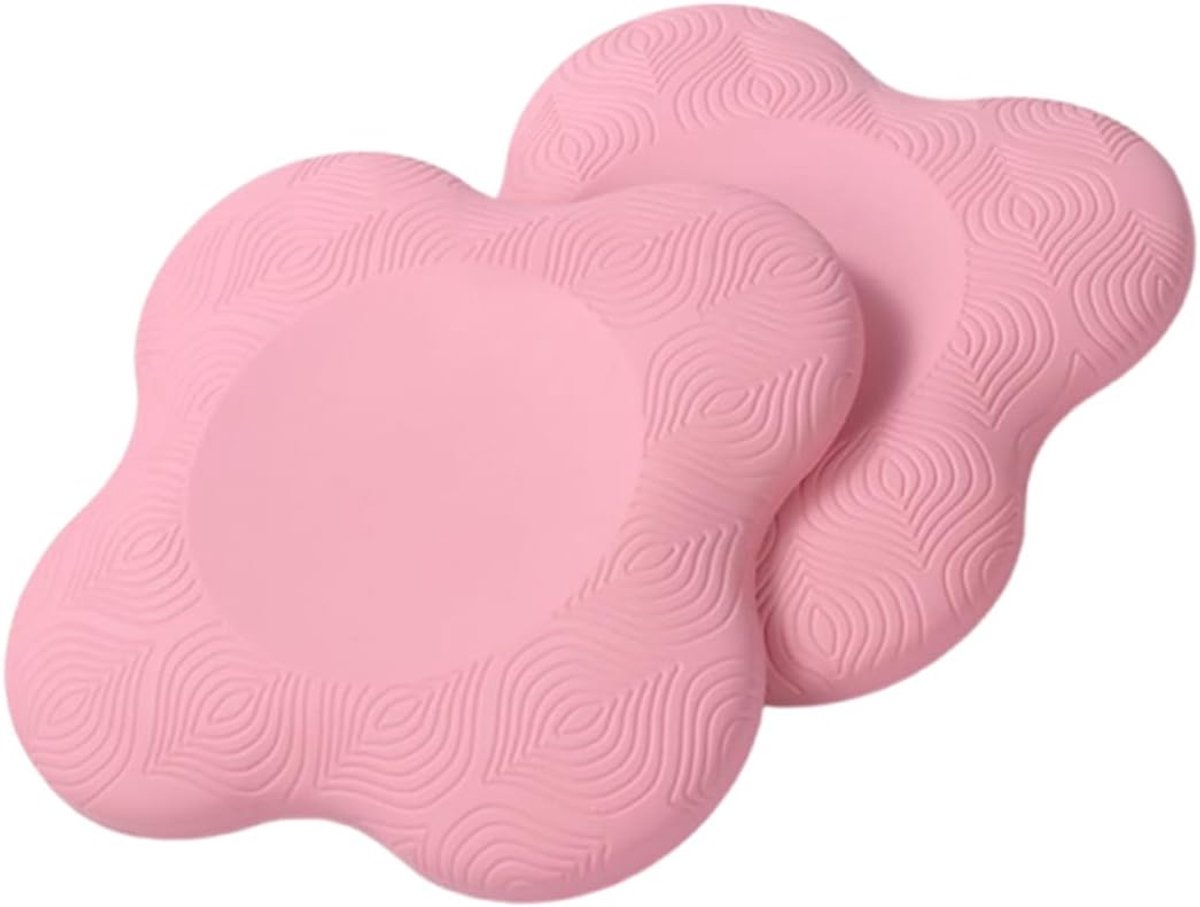Yogakniebeschermers 20 x 20 cm - antislip en slijtvast - elastische band - beschermt knieën en polsen - ShopVlot
